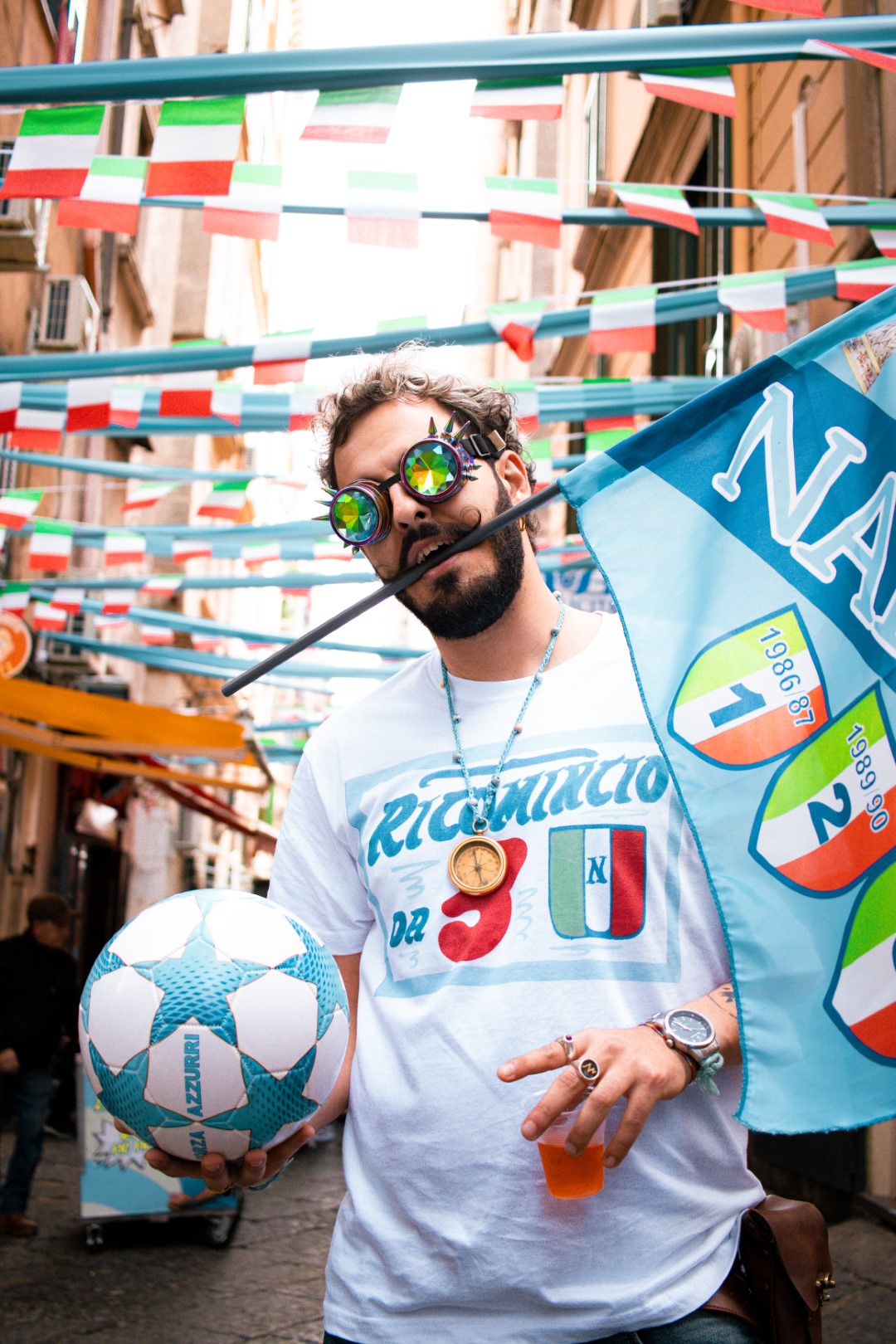 T-Shirt "Ricomincio da 3"
