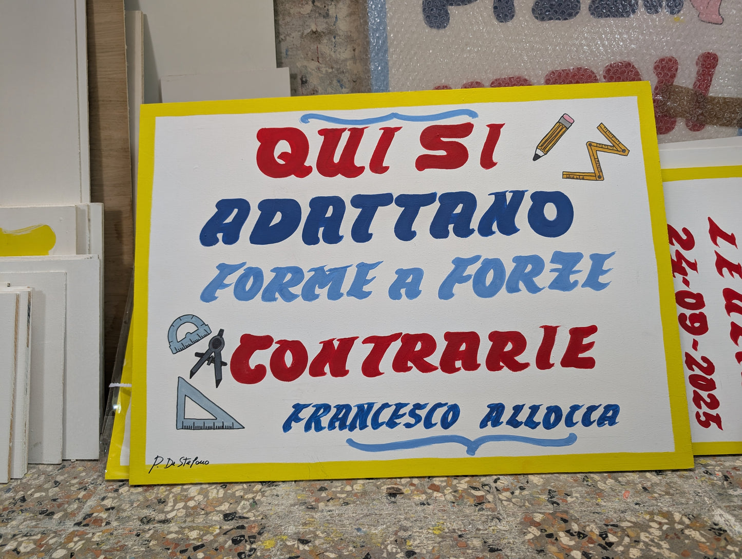 Cartello personalizzato