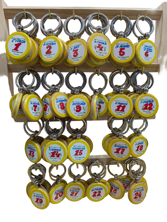 Portachiavi numeri tombola