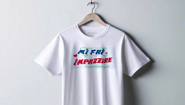 T-shirt "Mi fai impazzire"