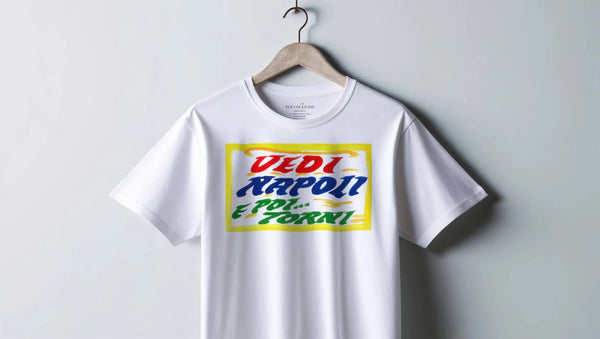 T-shirt "Vedi Napoli e poi torni"