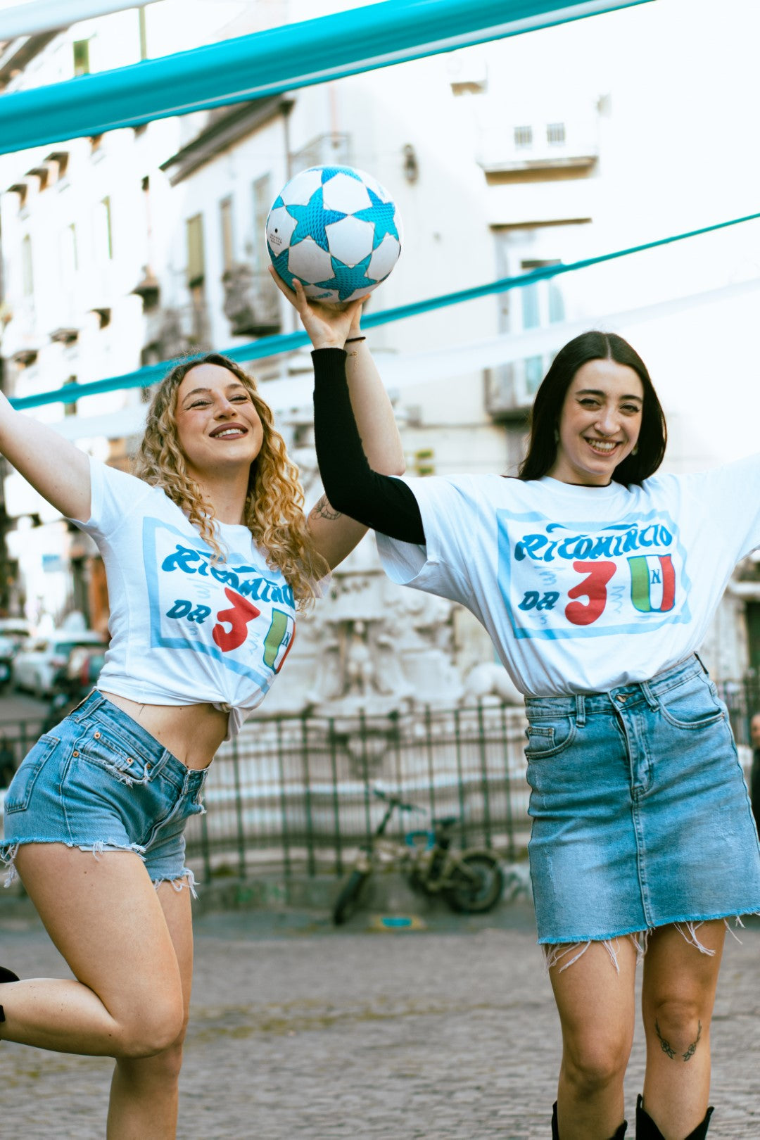 T-Shirt "Ricomincio da 3"