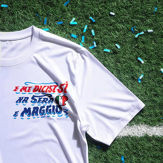 T-Shirt “ Na ser e Maggio “ - Logo piccolo